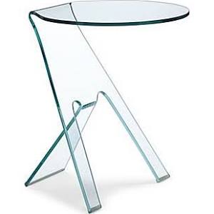 Austell Side Table Clear Glass - Click Image to Close